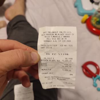 TP Petrol Ücretin Ödediği Mazotun Pompacı Tarafından Yere Dökülmesi