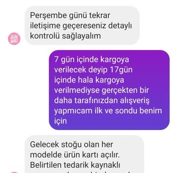 Selin Shoes Stoksuz Ürün Satıyor Ve İade İçin Bekletiyor