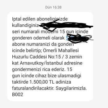 Millenicom Abonelik İptali De Yapılan Haksızlık Ve Saygısızlık