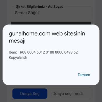 Günal Mobilya İnternetten Mobilya Satın Alma Problemi Ve Tüketici Hakları Süreci