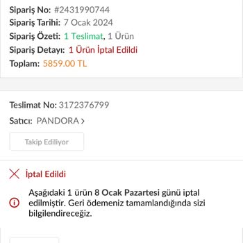 Trendyol - QNB Finans Ücret İadesi Sorunu