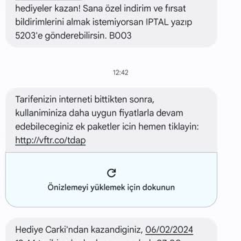 Vodafone Kafasına Göre Ek Paketle Fazladan Fatura Çıkarması