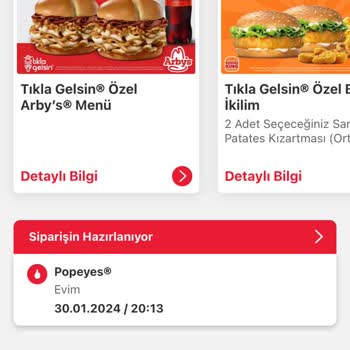 Tıkla Gelsin İletişim Sorunu Popeyes Ulaşamama