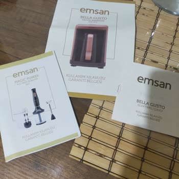 Emsan Elektrikli Alet Şikayet