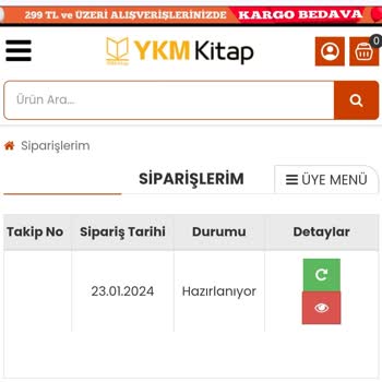 YKM Kitap 1 Haftadır Hazırlanıyor