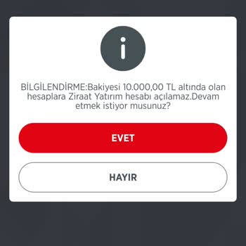 Ziraat Yatırım Hesabı Açma 10.000 TL