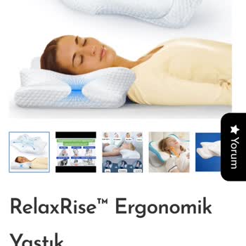 RelaxRise (relaxrise.shop) Yastıkta Yanıltıcı Reklam