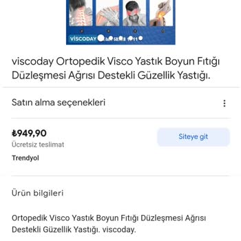 RelaxRise (relaxrise.shop) Yastıkta Yanıltıcı Reklam