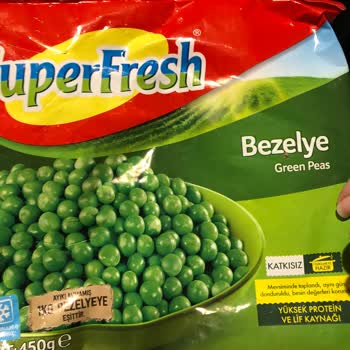 Dondurulmuş Superfresh Bezelyeden Salyangoz Çıktı