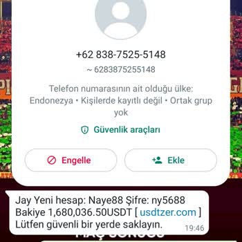 Usdtsto.com WhatsApp Gizlilik İhlali Ve Sorumluluk Reddi