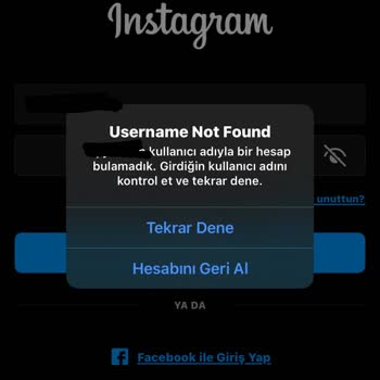 Instagram Hesabıma Erişilemiyor