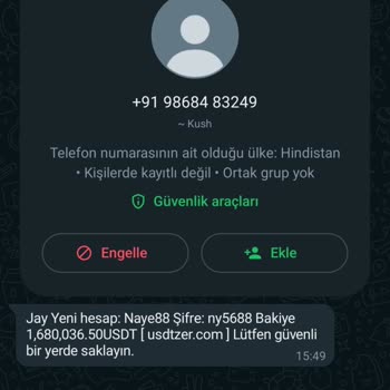 WhatsApp Şikayetim Var Kesinlikle
