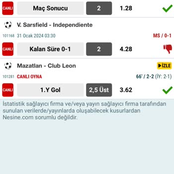 Nesine Kazanan Kuponum Verilmiyor