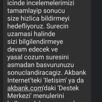 Akbank Kredi Erteleme Mağduriyeti!