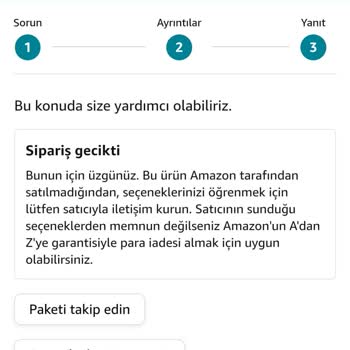 Amazon'dan Verdiğim Sipariş 2,5 Ay Olmasına Rağmen Teslim Edilmedi