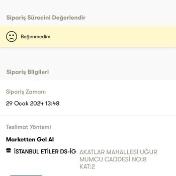 Cepte Şok'ta Adres Karmaşası Ve Kayıp Sipariş