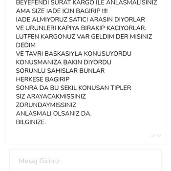 Sürat Kargo Kuryelerin Tutumları