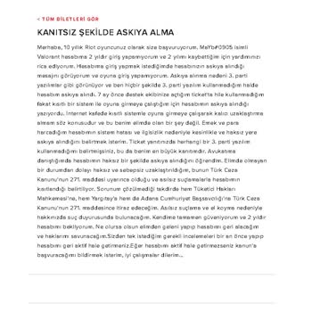 Valorant Destek Çözüldü Hatası