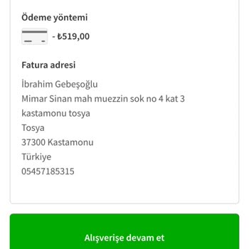 Farmareyon Kargom Hala Gelmedi