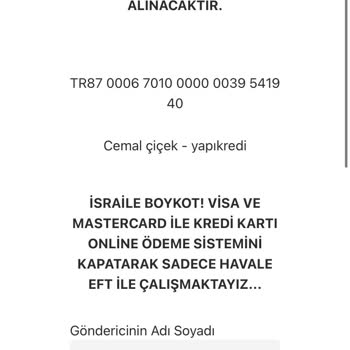 Abbra Butik Dönüş Yok Havale Aldılar Cevap Yok