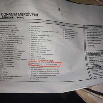 Stellantis Türkiye Grandland Navigasyon Donanımı
