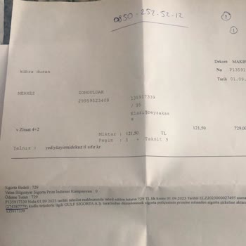 Gulf Sigorta Kaskoya Gönderdiğim Ürünümün Son Hali