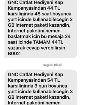 Turkcell Gnç Çatlat Ve Salla Kazan Sorunu