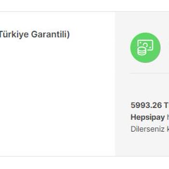 Hepsiburada İade Tutarının Güncellenmesini Talep Ediyorum
