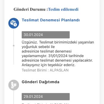 MNG Kargo Dağıtım'a Çıkarttığı Kargomu Getirmiyor
