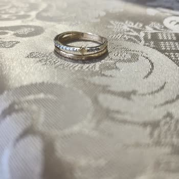 Blue Diamond Yüzüğümün Marka İle Beraber Kullandık