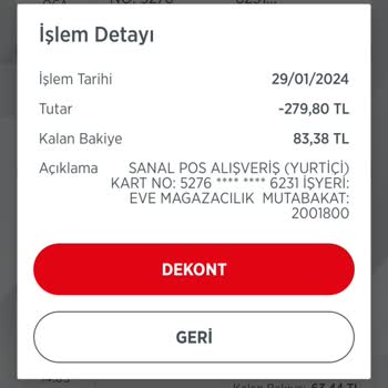 Eve Siparişim Ortalıkta Yok