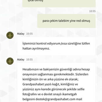 GrandPashaBet Para Çekme Engeli!