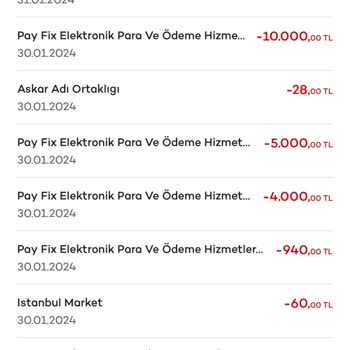 PayFix Geri Yatmasını İstiyorum