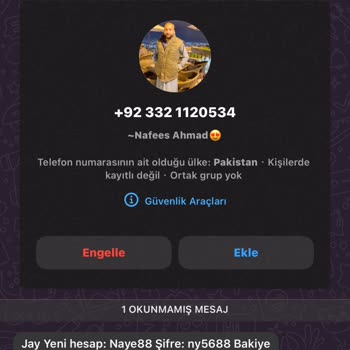 Tether Usdtzer.com WhatsApp Dan Gelen Şüpheli Mesaj