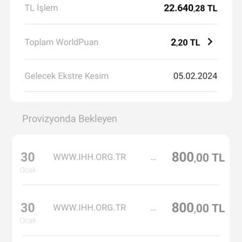 VakıfBank'ın Şikayeti Dikkate Alması İşlem İptal Edilmesini İstiyorum