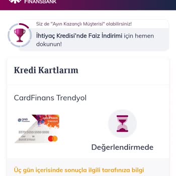 Trendyol Kredi Kartı Hatası