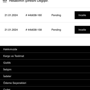 Celineturkiye.com Online Alışverişte Mağduriyetim