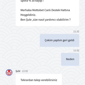 Mottobet Çekim Talebim Verdim Eksik Yatırım