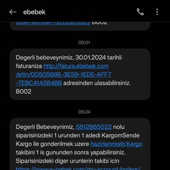 Ebebek Firmasının Yardım Reddi