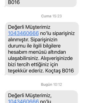 Koçtaş İnternetten Aldığım Ürün İki Kez Otomatik Olarak İade Edildi