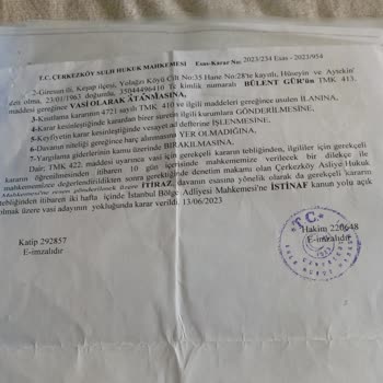 TEB Oğlumun Hastalığı Ve Haciz Mağduriyeti