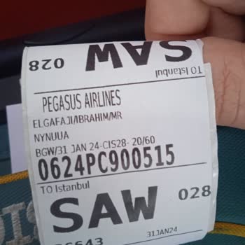 Sabiha Gökçen Havaalanı ( Bagaj Karışıklığı )