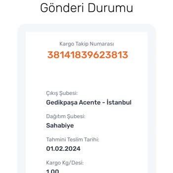 Sürat Kargo Sahabiye Şubesi Teslimat Yapılmıyor