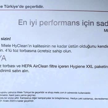 Miele Hedi Çeki Aktivasyonu