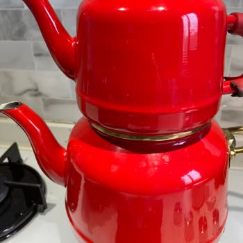 Emsan Troy Emaye Çaydanlıkta Paslanma