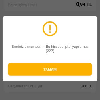 VakıfBank Borsa Şikayeti Kuzey Boru Satış Vermiyor