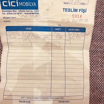 Bambi Yatak Değişim Problemi Ve Müşteri Mağduriyeti