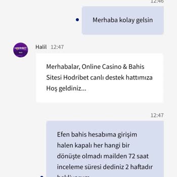 Hodribet Güven Sorunu Ve Erişim Engeli Yaşadım