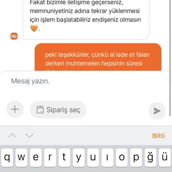 HepsiPay Siparişte Kullanılan Hepsiparanın Süresi Dolmuş