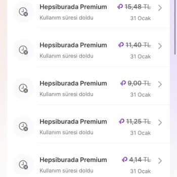 HepsiPay Siparişte Kullanılan Hepsiparanın Süresi Dolmuş